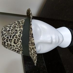Nicole Marciano Safari Leopard Animal Print Hat